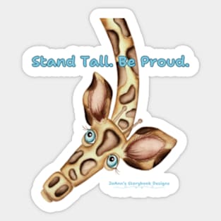 Giraffe Design Sticker